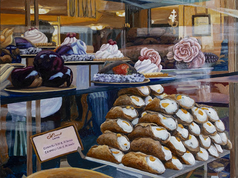 Sandra Bryant - "Pastry Shop Window in Verona"