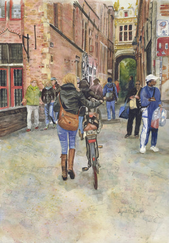 April M Rimpo - "Modern Footsteps in Medieval Cobblestones"