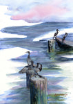 April M Rimpo - "Double-Crested Cormorants"