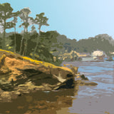 HAL BOHNER - "Point Lobos, Carmel"