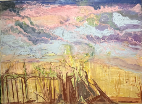 Gay P Cox - "Golden Morning Glory"