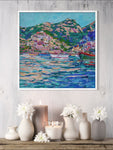 Heather Nagy - "On the Water- Positano"
