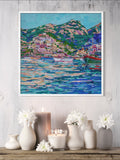 Heather Nagy - "On the Water- Positano"