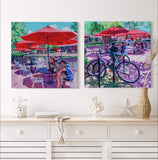 Heather Nagy - "Socializing Series #3 Winter Garden"