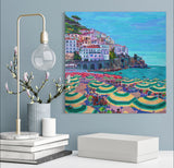 Heather Nagy - "Beachside Amalfi Italy"