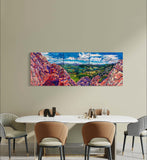 Heather Nagy - "Foothills from Horsetooth Triptych"