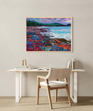 Heather Nagy - "Incoming Tide on Schoodic Acadia"