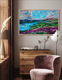 Heather Nagy - "Derwent Water lake and town of Keswick, Cumbria—UK"