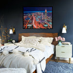Heather Nagy - "Atlanta Night Skyline"