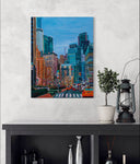 Heather Nagy - "Approaching Columbus Circle - NYC"