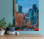 Heather Nagy - "Approaching Columbus Circle - NYC"