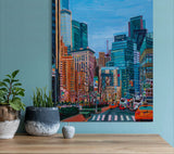 Heather Nagy - "Approaching Columbus Circle - NYC"