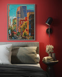 Heather Nagy - "Atlanta Street Scene 2 (Rialto Center for the Arts)"