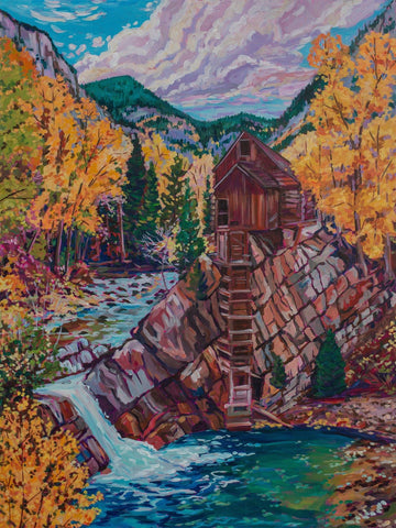 Heather Nagy - "Days Gone By, Crystal Mill Colorado"