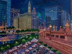 Heather Nagy - "Riverwalk Chicago at Michigan Ave"