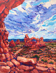 Heather Nagy - "Turret Arch from North Window, Arches National Park"