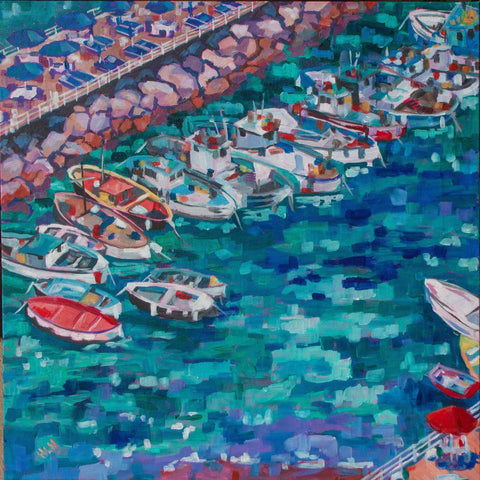 Heather Nagy - "Sorrento Harbor, Amalfi Coast Italy"