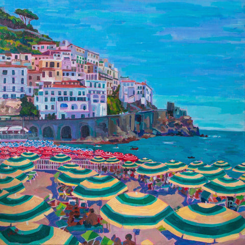 Heather Nagy - "Beachside Amalfi Italy"