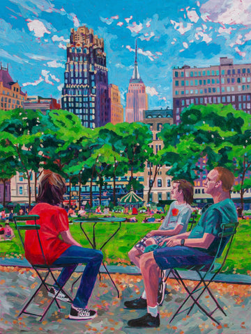 Heather Nagy - "Sunday in the Park- Bryant Park NYC"