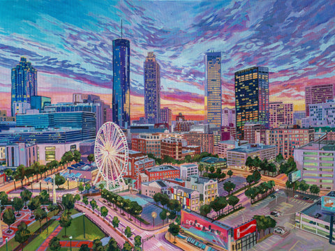 Heather Nagy - "Atlanta Sunset"
