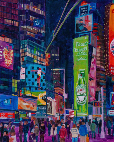 Heather Nagy - "Sensory Overload- Times Square NYC"