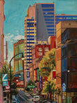 Heather Nagy - "Atlanta Street Scene 2 (Rialto Center for the Arts)"