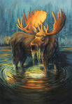 Maria Finlay Larson - "Marsh Moose"