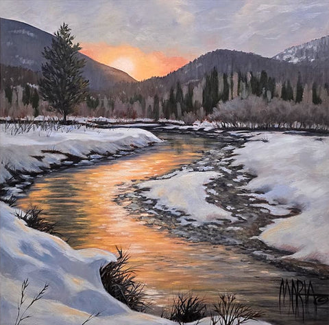 Maria Finlay Larson - "Frosted Bend"
