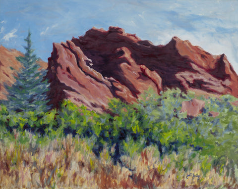 Joni Emily - "Red & Green All Over III"