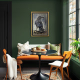 Sandy Brown Jensen - "Obsidian Gold Raven"