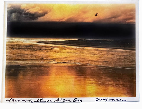 Sandy Brown Jensen - "Incoming Storm, Alsea Bay"