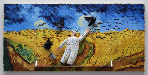 Stephen Hansen - "Wheatfield with Crows (Van Gogh)"