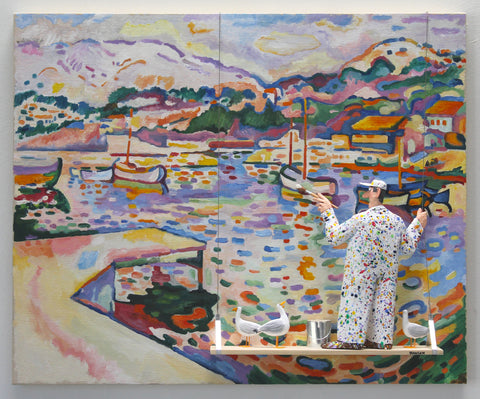Stephen Hansen - "The Port of L'Estaque, the Pier (Braque)"