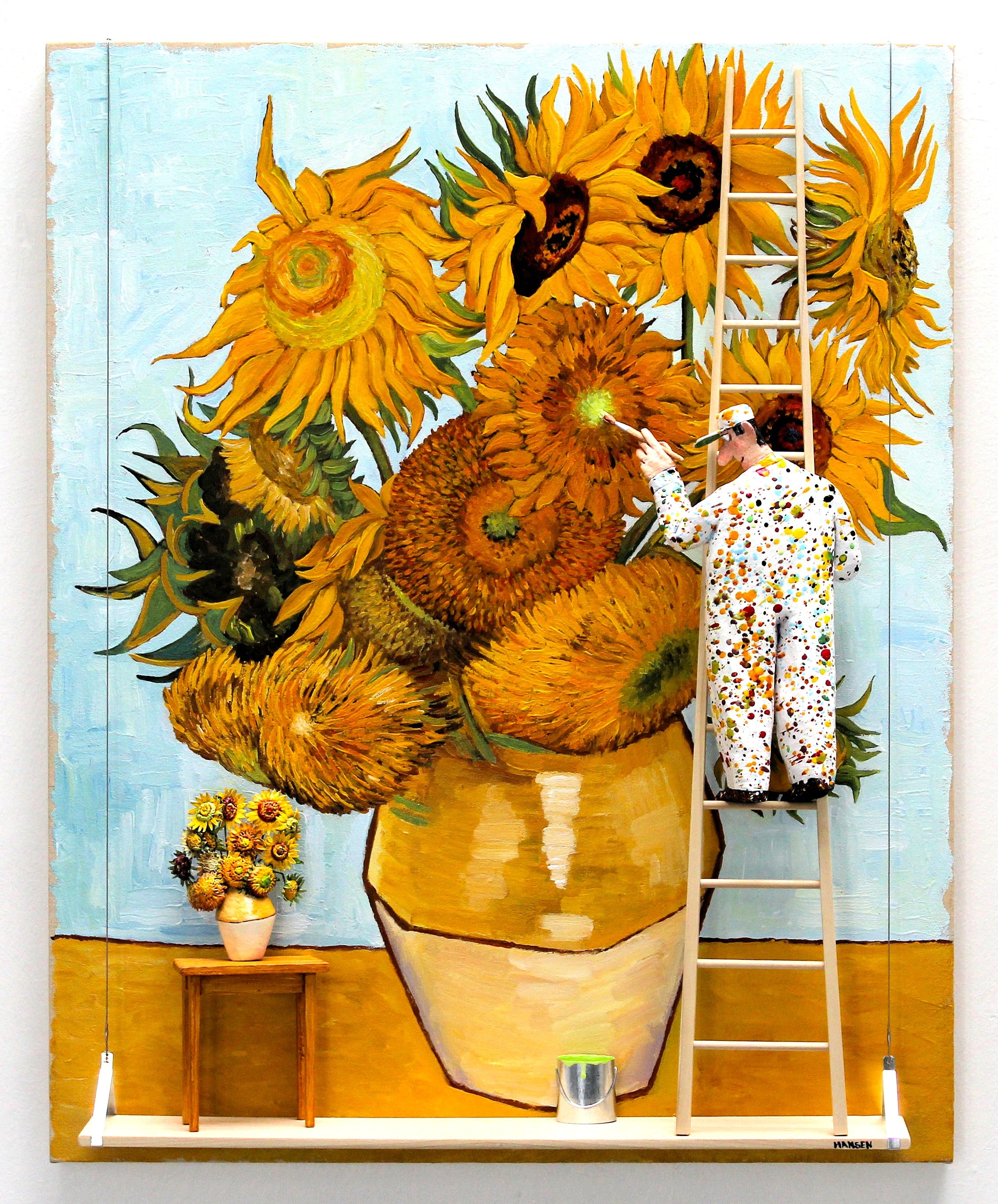 Sunflowers for Van Gogh 大型本 Book and Sunflowers French - Van Gogh Museum shop