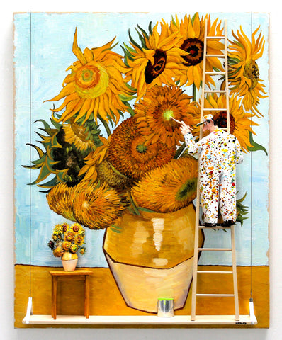 Stephen Hansen - "Sunflowers, third version (Van Gogh)"