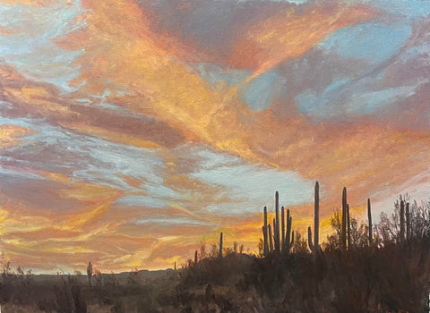 John Horejs - "Arizona Evening Glow"