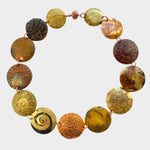 Komala Rohde - "Necklace #46 - Colors of Autumn"