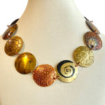 Komala Rohde - "Necklace #46 - Colors of Autumn"