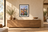 Jack Rabbit in Bloom in a Southwestern home; illustrative view with approximate scale