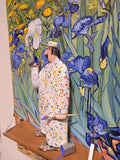 Stephen Hansen – Irises, 1889 (Van Gogh), detail-2