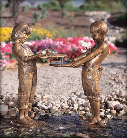 Nature's Friends Set - Bronze Sculpture by artist Gary Lee Price