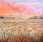 Fields of Color - Cold Wax & Oil Paintings by artist Melanie Ferguson Art