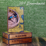 224 Dreambound - Glass on Copper Metal Wall Art by artist Houston Llew - Spiritiles