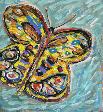 Butterfly -  Paintings by artist Frank Discussion