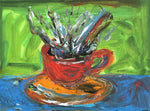 Cup o Joe  -  Paintings by artist Frank Discussion