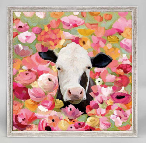 Xanadu Print Collection - A22 "Wildflower Cow"