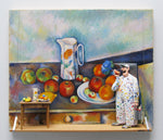Stephen Hansen - "Still Life with Milk Jug and Fruit (Cezanne)"