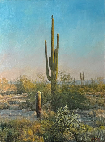 John Horejs - "Saguaro at Dawn"