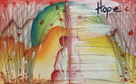 HOPE - Unframed Watercolors on Paper  by artist Beatriz E. Ledesma