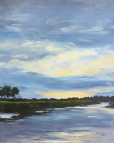 Before the Sun Goes Down - Acrylic   by artist Elizabeth Berry